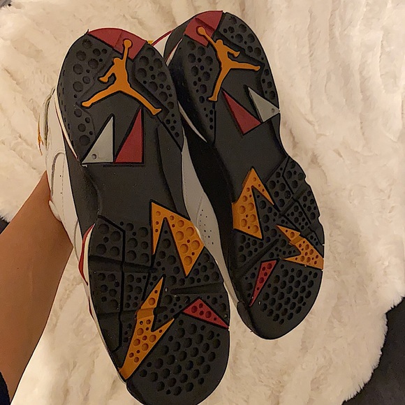 Air Jordan 7 Retro | White/ black Cardinal Red - The Olympics - 2005 ♨️ - Picture 8 of 14